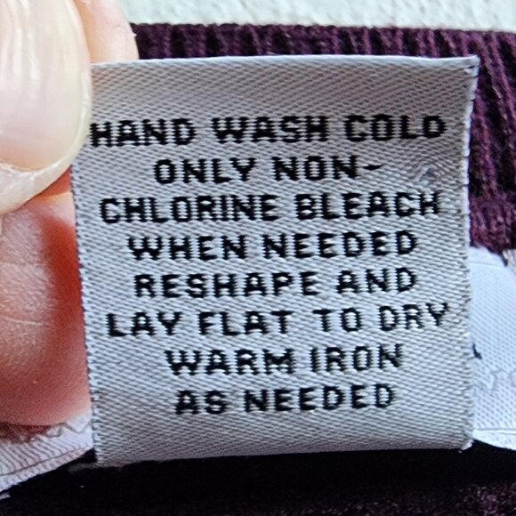 Carmen Marc Valvo Deep Purple Scoop Neck Ribbed Cropped Sweater Size XL - Picture 9 of 13